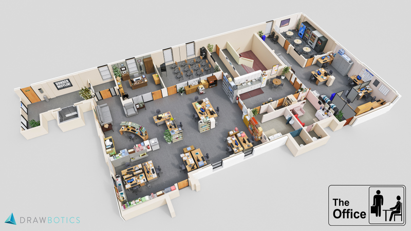 HBO’s Silicon Valley, Photo credit: Drawbotics